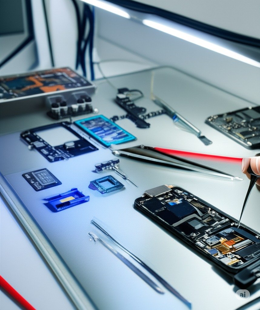 Bancada de trabalho da CyberCell